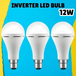 (Emergency Inverter Blub) charging 12W LED Bulb for Extended Lighting_Pack_3B26 4 hrs Bulb Emergency Light-image-73