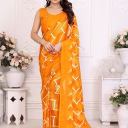 Panzora Poly Georgette Saree-image-56