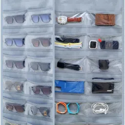 Sunglasses Organizer Hanging Storage Wall Mounted Glasses Case Eyeglasses Holder Closet Organizer, Accessories Organizer-23