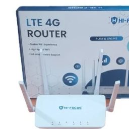 HI-FOCUS HF-R1104T-4G WIFI ROUTER SUPPORT ALL NETWORK 4G/3G/2G SIMCARDS WITH 4 ANTENAAS 4G Router 2.4 GHz 150 Mbps Wifi Speed Dual Band Internal & External Antenna MiFi (Sim Based)-17