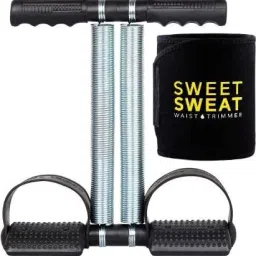 Tummy Trimmer with Sweat Belt Combo Abs Exerciser Gym Exercise & Fitness Kit Fitness Accessory Kit Kit-14