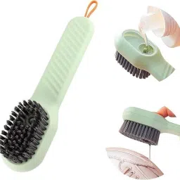 Multifunctional Liquid Shoe Brush with Automatic Adding Box, Press Type Brush-image-58