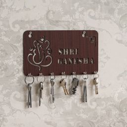 DESIGNER RECTANGLE Wood Key Holder-image-21