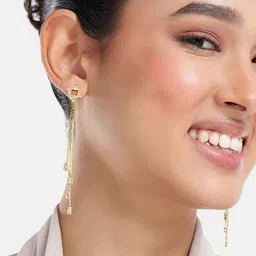 DressBerry Contemporary Drop Earrings-11