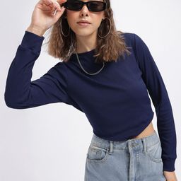 glitchez Asymmetric Culture Ribbed Crop Top-picture-38