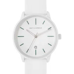 Mast & Harbour Men Analogue Watch MFB-PN-DK2749-01-WHITE image 1