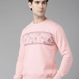 Blackberrys Men Pink Printed Sweatshirt-image-13