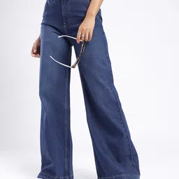 glitchez Women Wide Leg Light Fade Jeans-picture-39