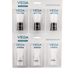 VEGA 6 Pcs Shaving Brush Blister Pack-46