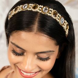 HAIR DRAMA COMPANY Women Embellished Hairband-image-88