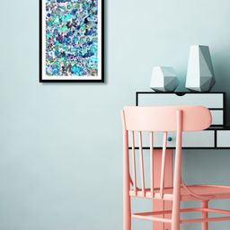 999Store Multicoloured Abstract Wall Painting-37