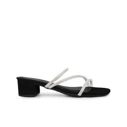 Inc 5 Embellished Open Back Block Heels image 5