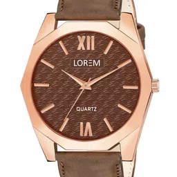 LOREM Men Dial & Straps Analogue Watch LR83-A image 2