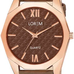 LOREM Men Dial & Straps Analogue Watch LR83-A image 5