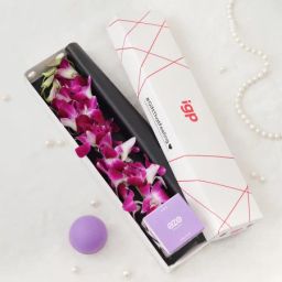 Enchanting Purple Bloom Arrangement-image-89