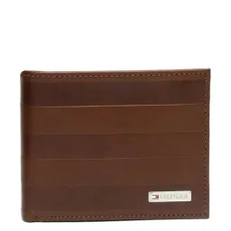 Tommy Hilfiger Claxton Brown Casual Leather Bi-Fold Wallet for Men-45