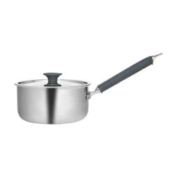 Borosil Cookfresh Silver Stainless Steel Sauce Pan with Lid 2.2 L-image-42