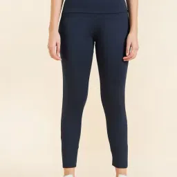 Sweet Dreams Navy Mid Rise Sports Tights-image-68