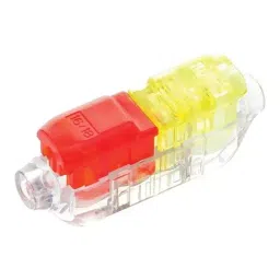 TE CONNECTIVITY Terminal, Wire Splice, 12Awg, Yel/Red, 2213600-2-9