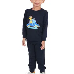BAESD Unisex Kids Printed T-shirt with Pyjamas-image-69