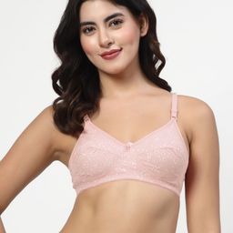 LILY Floral Full Coverage Bra-58
