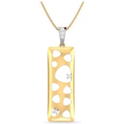 PC Jeweller Smyrna 18k Gold Pendant without Chain for Women-picture-26