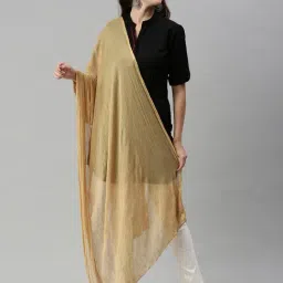 Soch Beige Georgette Dupatta-picture-22
