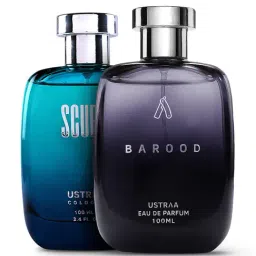 Ustraa Barood Eau De Parfum & Scuba Cologne - Set of 2-4