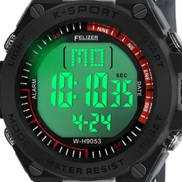 FELIZER Men Dial & Straps Digital Multi Function Watch LSKA-9053-Grey image 5
