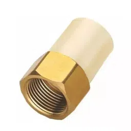 APL Apollo 1-1/2 x 38.1mm(1-1/2 Inch) CPVC Plain Fitting Female Adaptor, CMN02331V-33