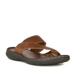 Bata Men's TOMMEN TR Tan Toe Ring Sandals-picture-36