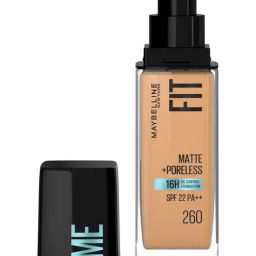 Maybelline New York Fit Me Matte + Poreless SPF 22 PA ++ Foundation Shade 260 - 30 ml-14