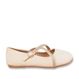Fame Forever by Lifestyle Kids Beige Mary Jane Shoes-picture-16