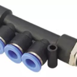 Techno 12-04 Thread Size Male Triple Branch PKB image 1