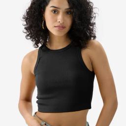 The Souled Store Black Slim Fit Tank Top-picture-31