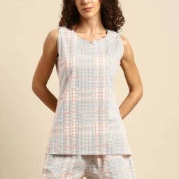 Mabish Multicolored Printed Top Short Set-picture-16