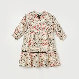 Fame Forever by Lifestyle Girls Off White Regular Fit Dress-image-83