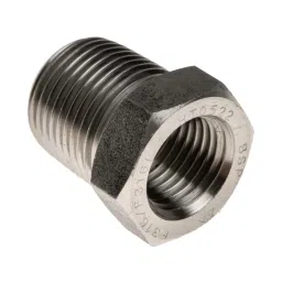 RS PRO SS Pipe Fitting Straight Hexagon Bush 3/8 inch x 1/4 inch Male x Female Model No 8267078-picture-4