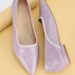 Van Heusen Women's Lilac Casual Pumps-image-44