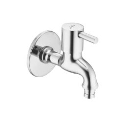 Jabra Washing Bib Cock Flora Series Brass Chrome Finish Wall Mount Silver-image-50