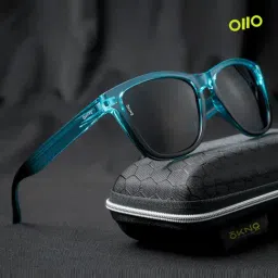 OKNO Classics Black UV Protection Square Unisex Sunglasses-picture-38