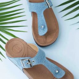 Inc.5 Women's Blue T-Strap Sandals-image-75