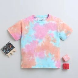 Bumzee Kids Multicolor Printed T-Shirt-image-79