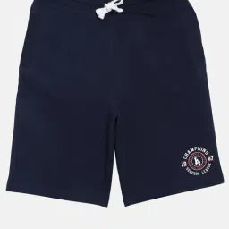 3PIN Boys Navy Cotton Regular Fit Shorts-picture-36