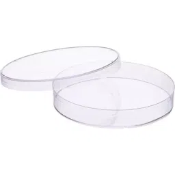 Abdos 90 mm Diameter and 3 Vent Gamma Radiated Sterile PS Petri Dish in Double Weapped Sleeve of 8, P10940-31