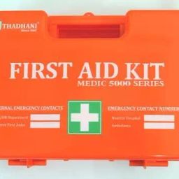 Thadani Orange Color First Aid Kit Box, 5000 Series-image-22