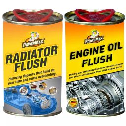 Powermax Engine Oil Flush & Raditor Flush 300 ml Each, LM-119 (Pack of 2)-14