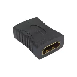 SETMI INDIA HDMI Jointer Straight Female to Female Durable Plastic, Black-99