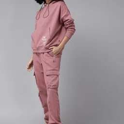 The Roadster Lifestyle Co. Women Solid Relaxed Co-Ords-picture-55