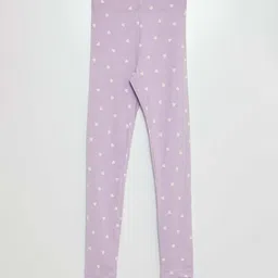 KIABI Girls Printed Mid-Rise Ankle-Length Leggings-41